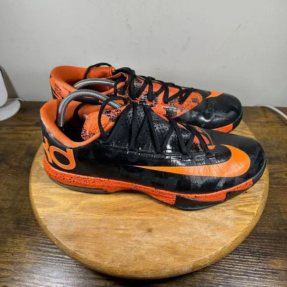 Nike KD VI 6 ID Custom Graffiti Theme Orange Men\'s‎ Size 12 Shoe 653743-993 Nike KD 6 What The KD for Sale | Authenticity Guaranteed | eBay main image 4